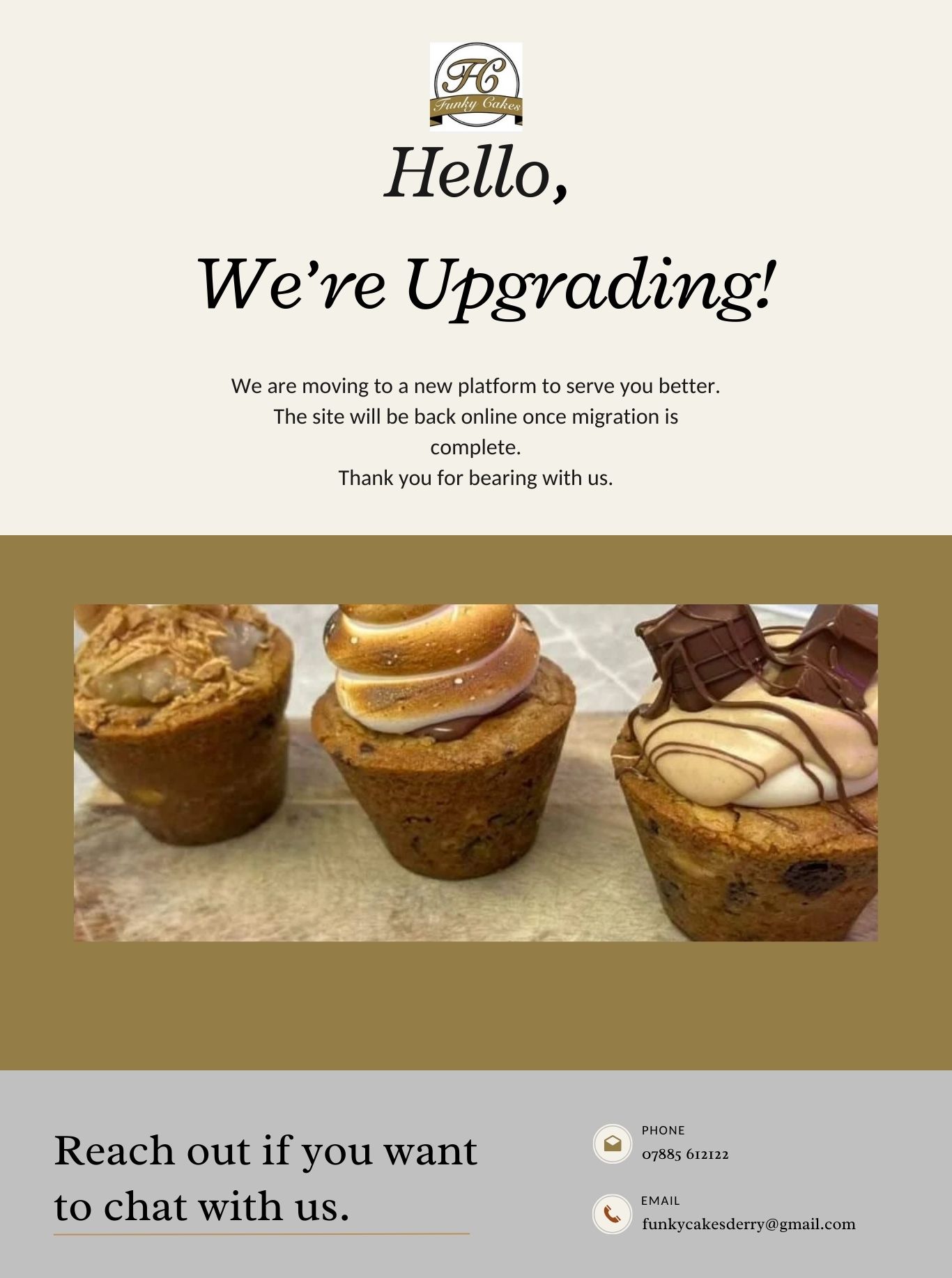 Website temporarily offline